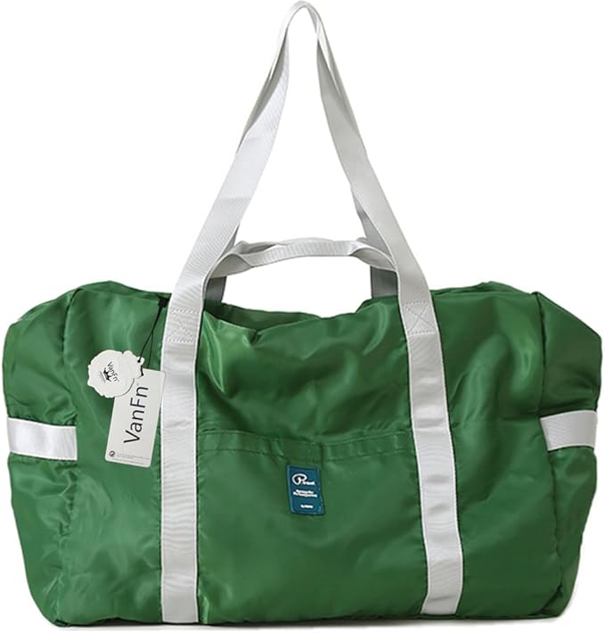VanFn Foldable Travel Duffel Bag, Sports Duffels Gym Bag, Rainproof Nylon Totes, Sports Shoulder