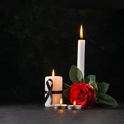 2x3 Inch Ivory Pillar Candles Small Unscented Dripless 24 Hours Column Candles for Dinner Table