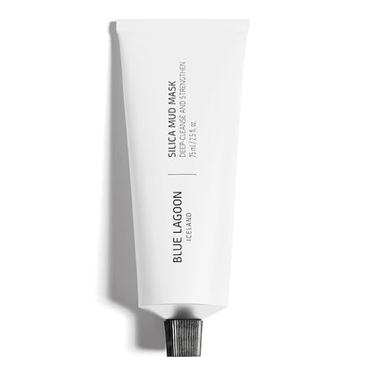 Blue Lagoon - Deep Cleansing Silica Face Mask For Enhanced Glow - Hydrating and Moisturizing Face