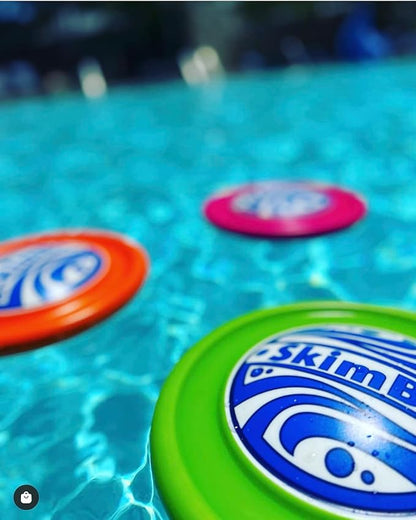 Disc - Water Disc Toy for Spring & Summer Fun - Skips, Slides, Jumps - Pools, Beaches & Backyards