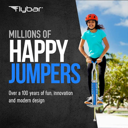 Flybar Master Pogo Stick for Kids Ages 9+, 80–160 lbs – Easy Grip Handles – Active Exercise Toy for
