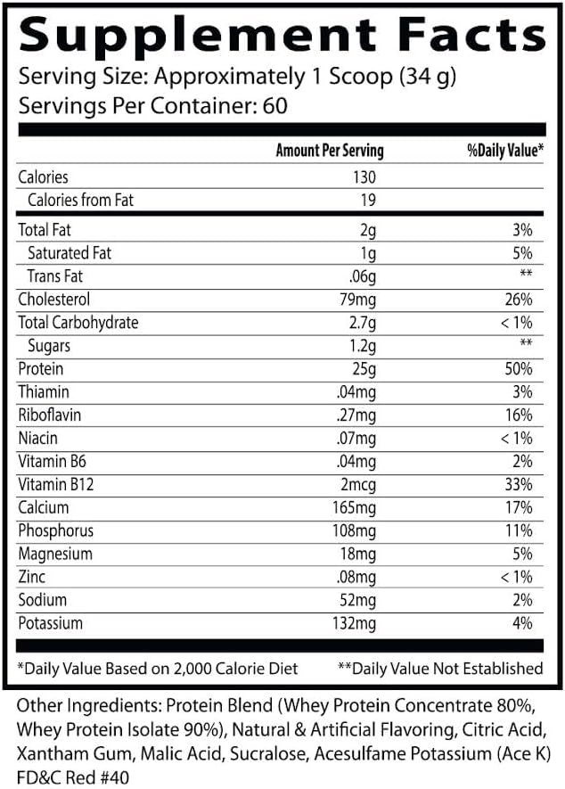 Insane Labz Insane Whey,100% Muscle Building Whey Protein, Post Workout, BCAA Amino Profile, Mass