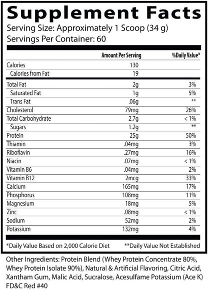 Insane Labz Insane Whey,100% Muscle Building Whey Protein, Post Workout, BCAA Amino Profile, Mass