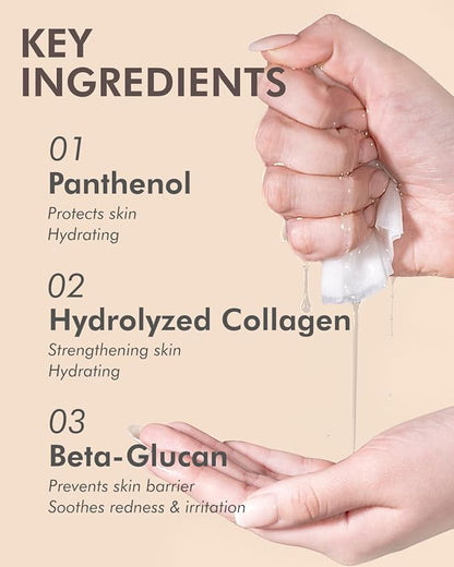 DERMAL Pearl Collagen Essence Facial Mask Sheet 23g Pack of 10 - Clarify Skin, Skin Smooth, Daily