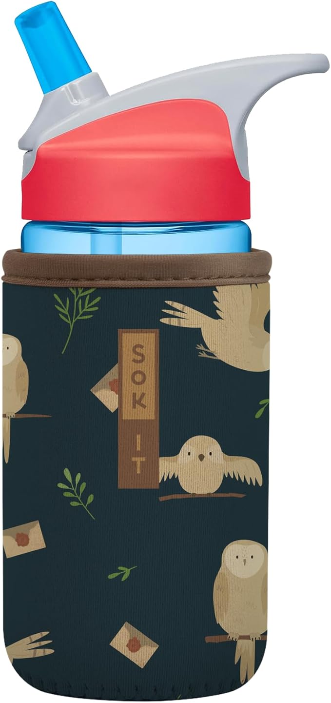 Sok It BotlSok Water Bottle Sleeve Insulated Neoprene Cover (Acceptance Letter, Fits 12oz CamelBak