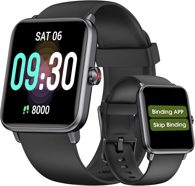 Pedometer Watch Senior Friendly No App/Phone Required, Waterproof Fitness Tracker Watch with Step