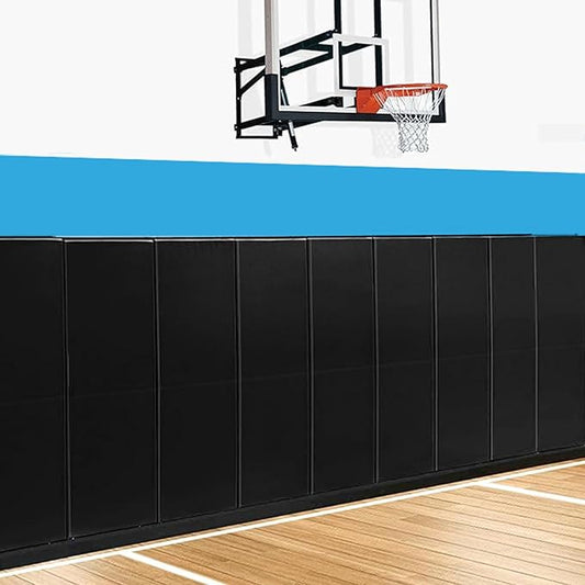 Basketball Wall Panels, 2" Thick Wall Pads for Gym, Gym Wall Padding with Waterproof Leather, Anti