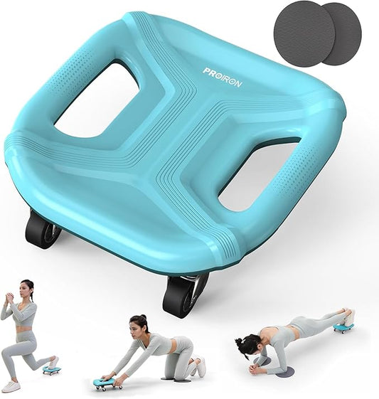 PROIRON Ab Roller with Knee Pads for Abs Workout, Multifunctional Ab Roller Wheel for Abs Workout