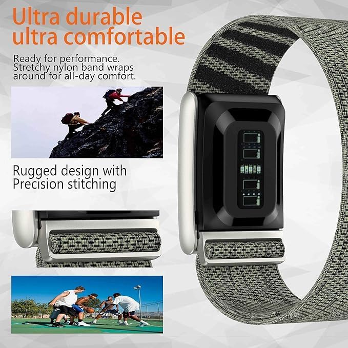 Nylon Soft Band Compatible with WHOOP 5.0, One, Peak, and Life | Adjustable, Durable & Secure Fit