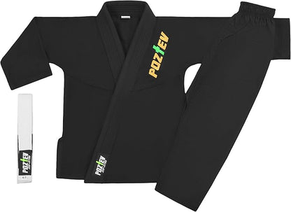 Kids Brazilian Jiu Jitsu Gi For Kids BJJ Gi Youth Grappling Kimonos Preshrunk Lightweight Martial