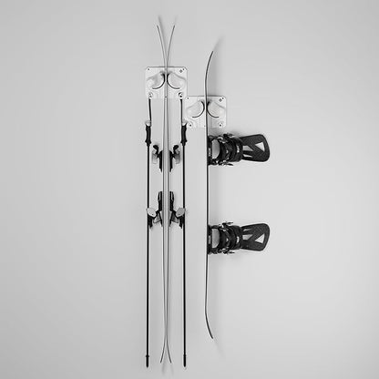 Ultimate Ski & Snowboard Wall Rack | Secure, Non-Slip Storage | Fits Any Ski/Board | Garage