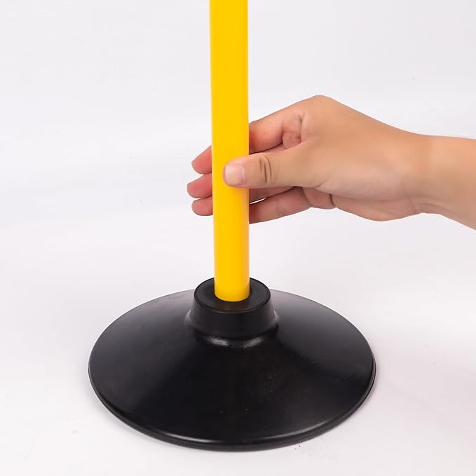 Agility Training Poles for Soccer/Dog/Horse,Adjustable Football Basketball Speed and Agility