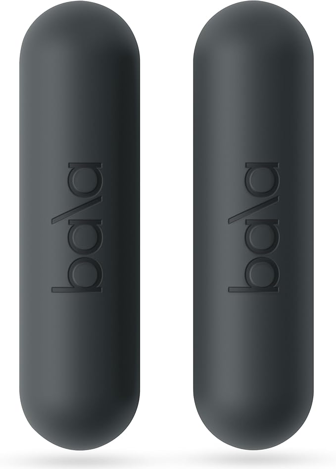 Bala Bars Dumbbell Set for Women & Men - Set of 2 Bars Designed for Walking, Strength Training