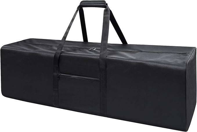 Urbanstand 46 Inch Travel Duffle Bag Extra Large Sport Equipment Duffel Bags with 2-way Lockable