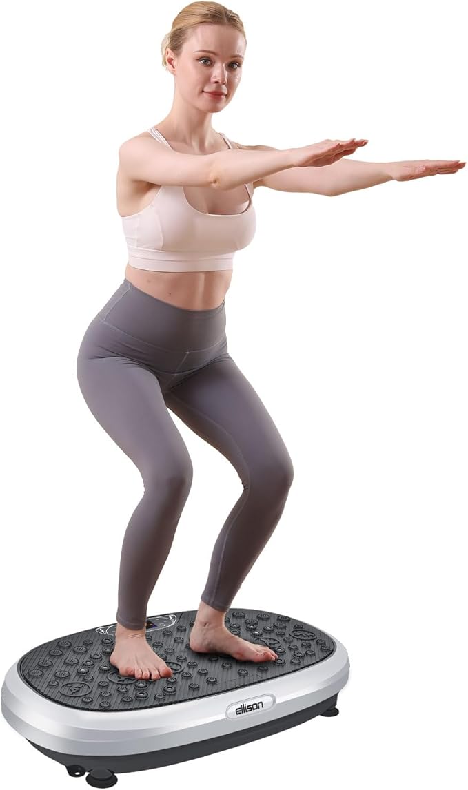 EILISON FitMaxx 3D XL Vibration Plate Exercise Machine - Whole Body Workout Vibration Platform