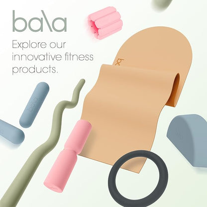 Bala Bars Dumbbell Set for Women & Men - Set of 2 Bars Designed for Walking, Strength Training