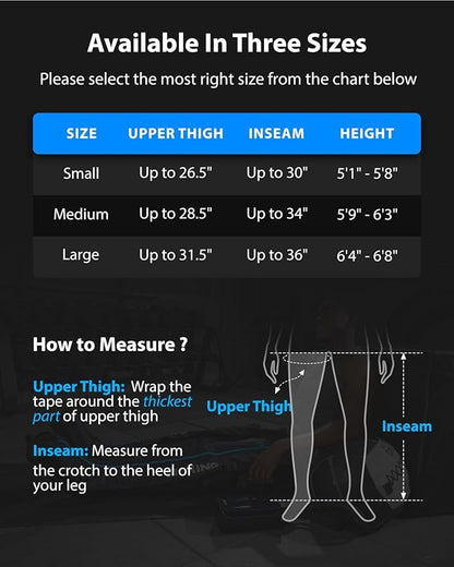 FIT KING Upgraded Full Leg Compression Massager Boots, Professional Air Compression Recovery System