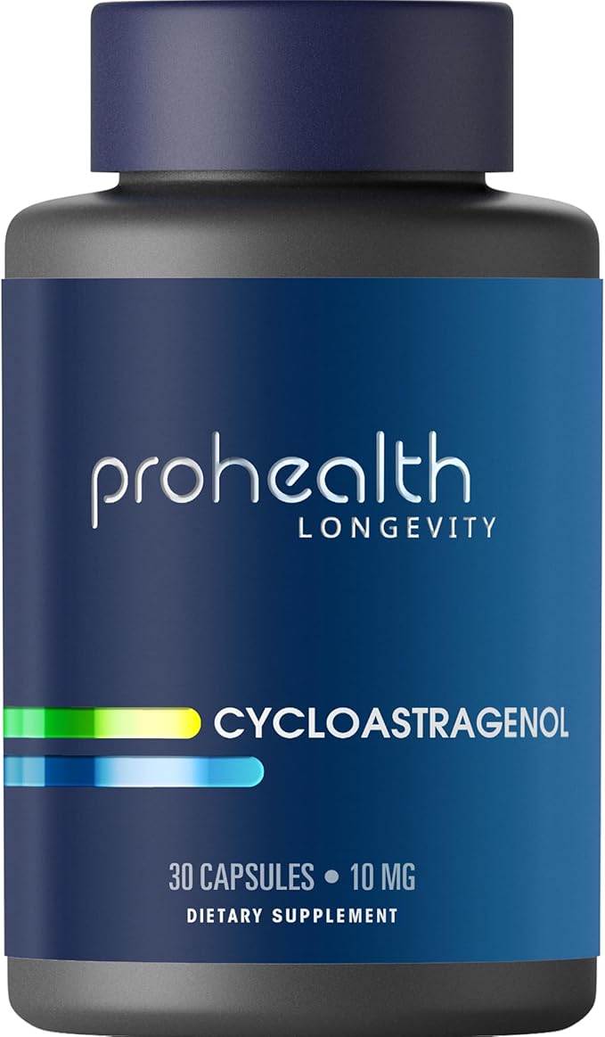 Cycloastragenol Supplement, 10 mg per Serving | Science-Backed to Support Telomere Length, DNA