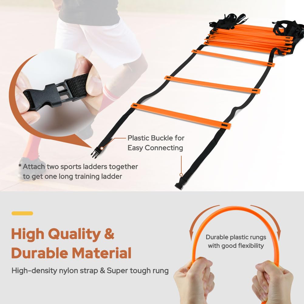GHB Pro Agility Ladder 12 Rung 20ft