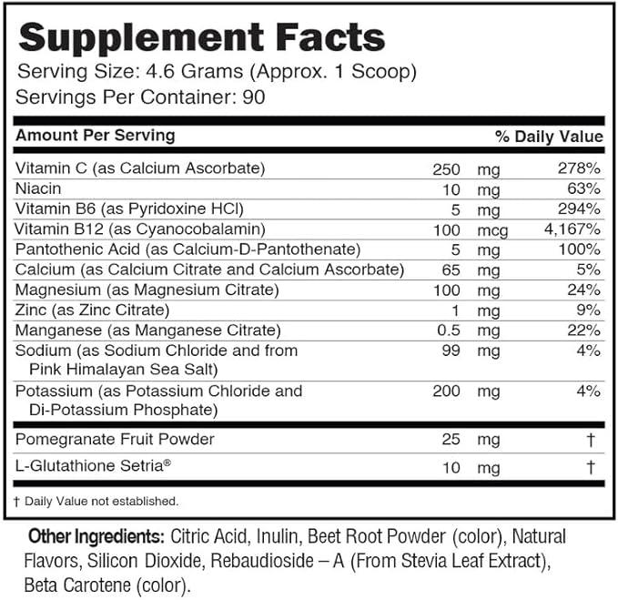 JUNP Electrolytes Powder No Sugar No Carbs – Orchard Fresh Juicy Peach Drink Mix - Potassium & Salt