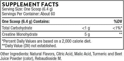 THORNE Creatine - Micronized Creatine Monohydrate Powder - Support for Muscles & Cognitive