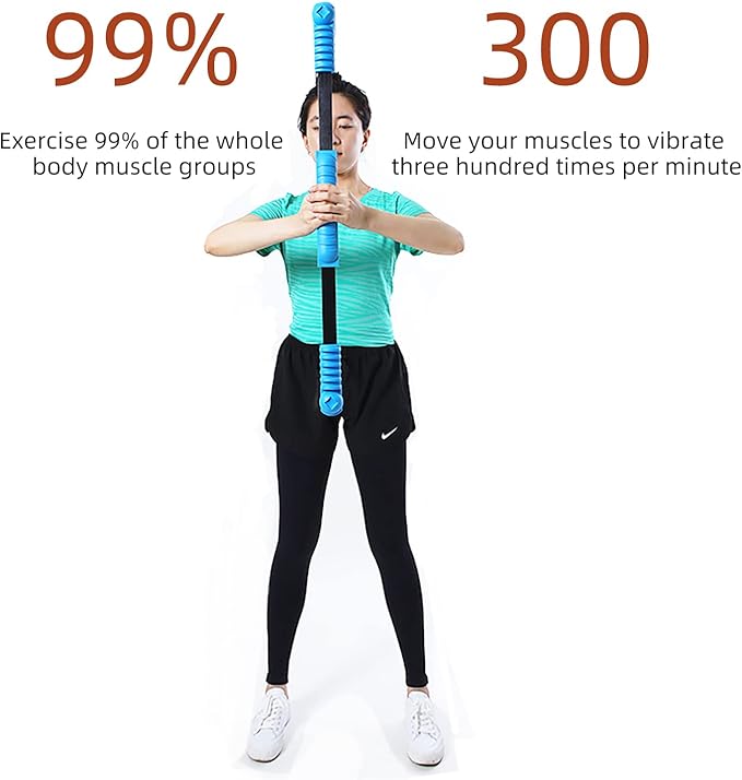 Elastic Fitness Stick Elastic Bar Body Exercise Bar Muscle Training for Exercise Tremor Stick