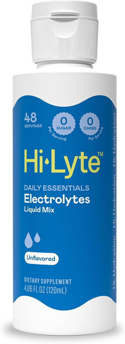 Hi-Lyte Electrolytes for Fasting, Immune Support and Rapid Hydration | 48 Servings | NO Calories NO