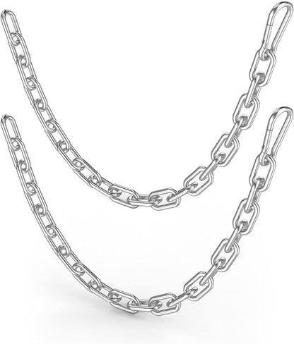 Fitness Chain, Weight Lifting Chains, Cable Machine Extension Chain, 304 Stainless Steel LAT Pull
