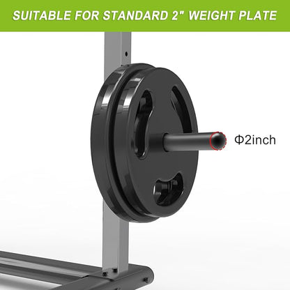 Kipika Weight Plate Holder for 2x2 and 3x3 Power Rack - Attachment for Storage - Fits Standard