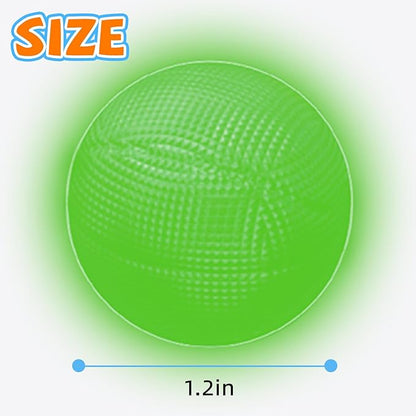 punkdog 20 Glow Balls for Pop and Catch Ball Game- Outdoor Indoor Game Activities for Boys &