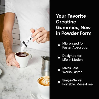 Create Single Serve Creatine Monohydrate Powder – 5g Creapure Creatine | Redefining Strength