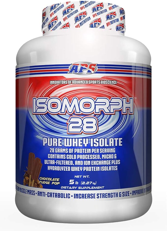 APS Nutrition Isomorph 28 Protein Powder | Pure Whey Isolate | Cold Pressed, Ultra- Filtered, & Ion