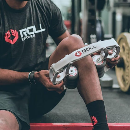 ROLL Recovery R8 (Alpine White) - Deep Tissue Massage Roller