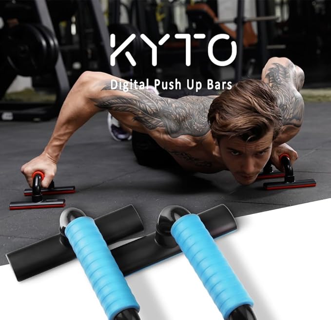Push Up Bars Strength Training - Push Up Board with Counter Push-up Bracket Board with Non-Slip