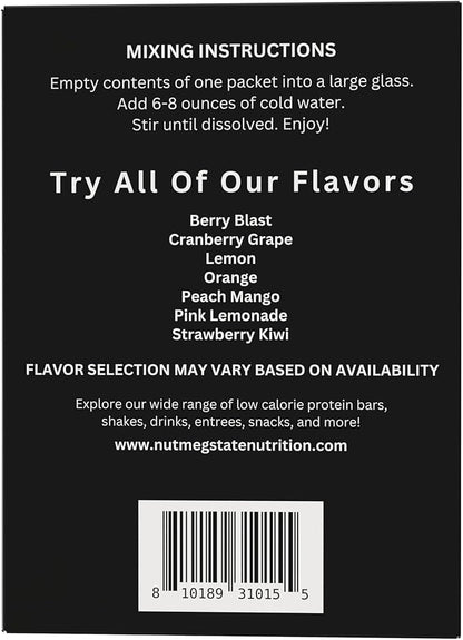 High Protein Fruit Flavored Powder Drink Mix, 15g Protein, Low Calorie, Sugar Free, Ideal Protein