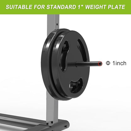 Kipika Weight Plate Holder for 2x2 and 3x3 Power Rack - Attachment for Storage - Fits Standard