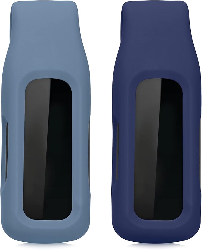 kwmobile 2X Clip Holders Compatible with Fitbit Inspire 3 / Inspire 2 / Ace 3 - Clip-On Holder