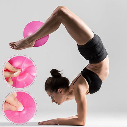 Aoriher 10 Pieces 9 Inch Exercise Pilates Ball Yoga Therapy Core Ball for Yoga Stability Barre