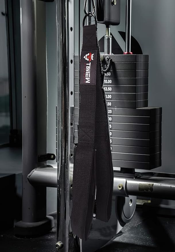 Tricep Rope Cable Attachment (Two Lengths Built in One) Greater Range of Motion,Tricep Pull Down