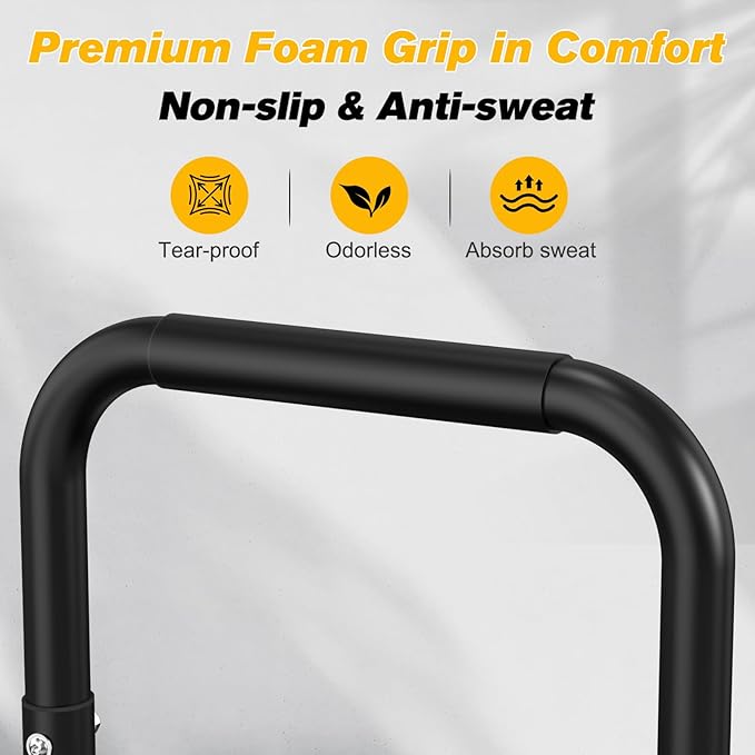 RELIFE REBUILD YOUR LIFE Dip Station Functional Heavy Duty Dip Stands Fitness Workout Dip bar