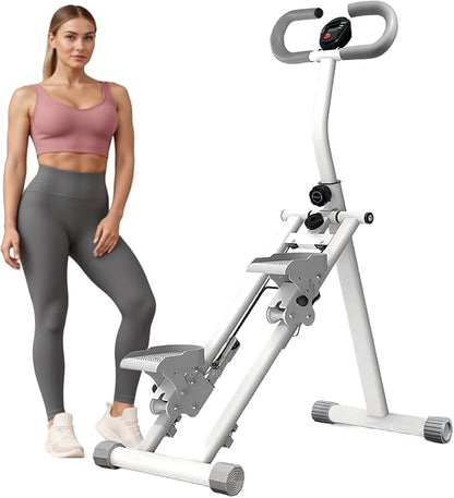 Stair Stepper for Home Vertical Climber, Foldable Full Body Exercise Aerobic Climbing Machines