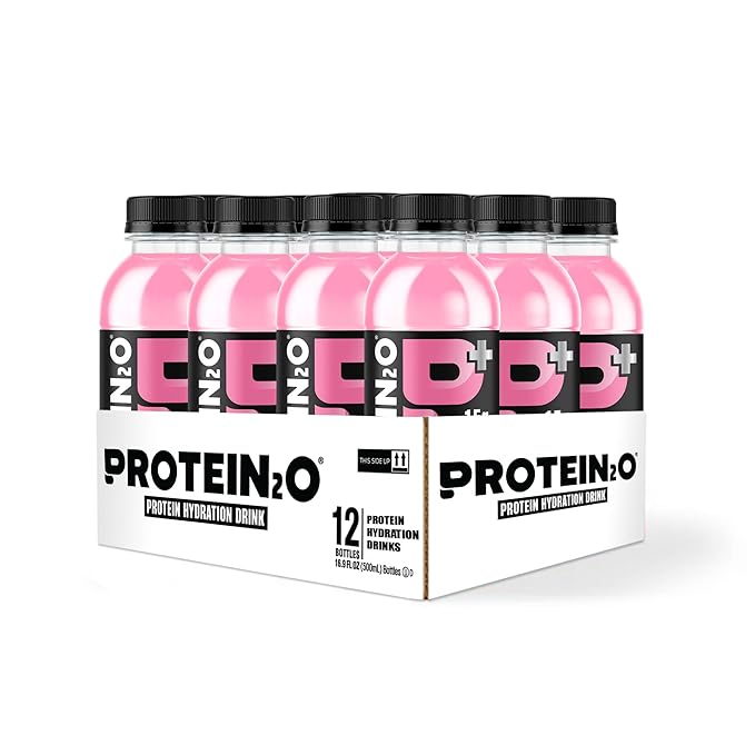 Protein2o 15g Whey Protein Isolate Hydration Drink Plus Energy & Focus, 350mg of Electrolytes