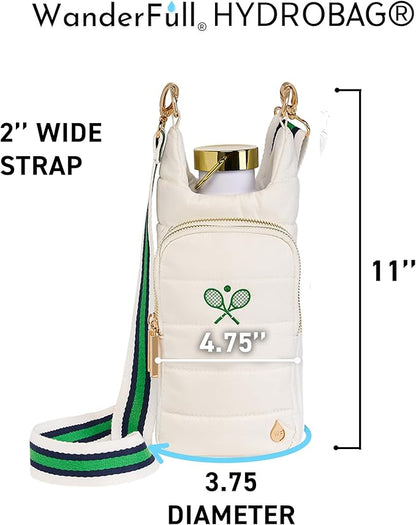 WanderFull® Original HydroBag® Collection, Water Bottle Holder w/Strap & Phone Pocket, Hands-Free