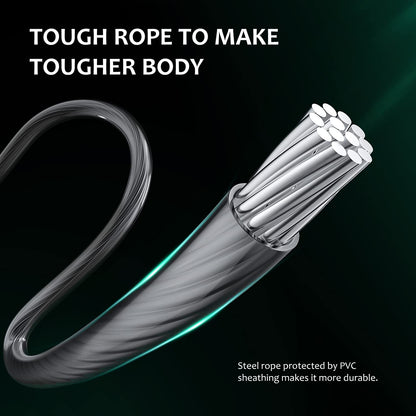 Jump Rope, H Handio Jump Rope with Counter, Workout Jumping Rope with Steel Ball Bearings