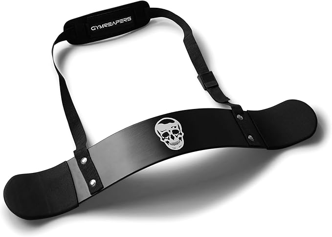 Gymreapers Bicep Arm Blaster - Bicep Curl Isolator w/Contoured, Padded Edges - Adjustable Bicep