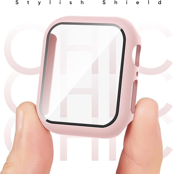 Compatible for Apple Watch Series 11 10 Band 42mm and Case with Screen Protector, Soft Silicone