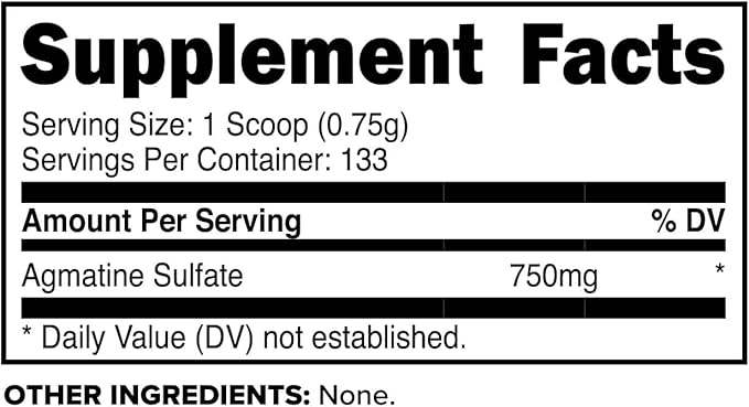 Primaforce Agmatine Sulfate Powder Supplement, 100 Grams ??Promotes Nitric Oxide