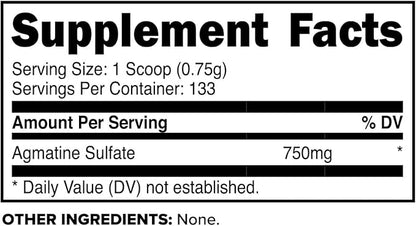 Primaforce Agmatine Sulfate Powder Supplement, 100 Grams ??Promotes Nitric Oxide