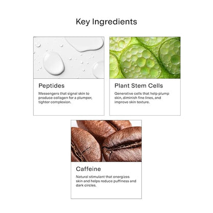 CLEARSTEM - BRIGHTEYES - Eye Gel - Nourishing Eye Cream - Lip Renewal - Cooling Gel - Stem Cells