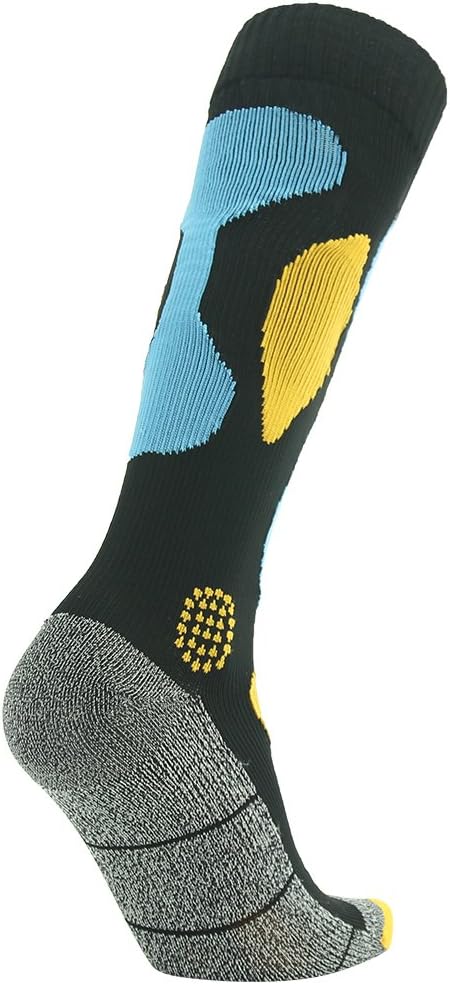 RANDY SUN Waterproof Skiing Socks, [SGS Certified] Unisex Knee High Breathable Hiking Trekking Sock
